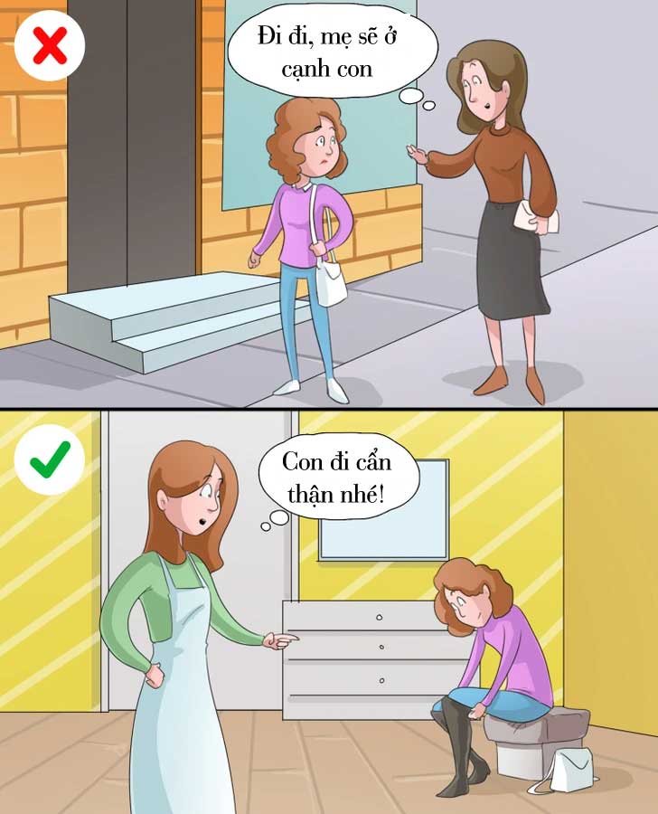 Bao bọc con quá mức