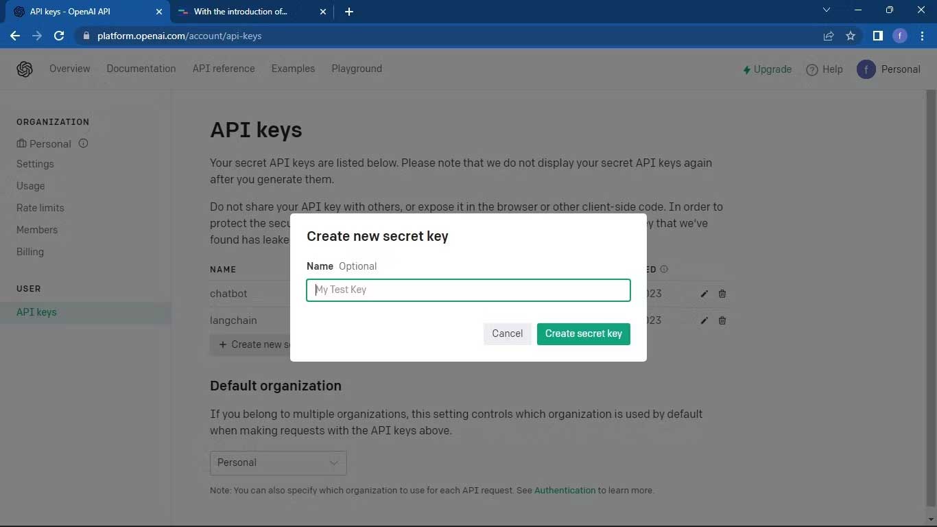 Nhâp tùy chọn Name