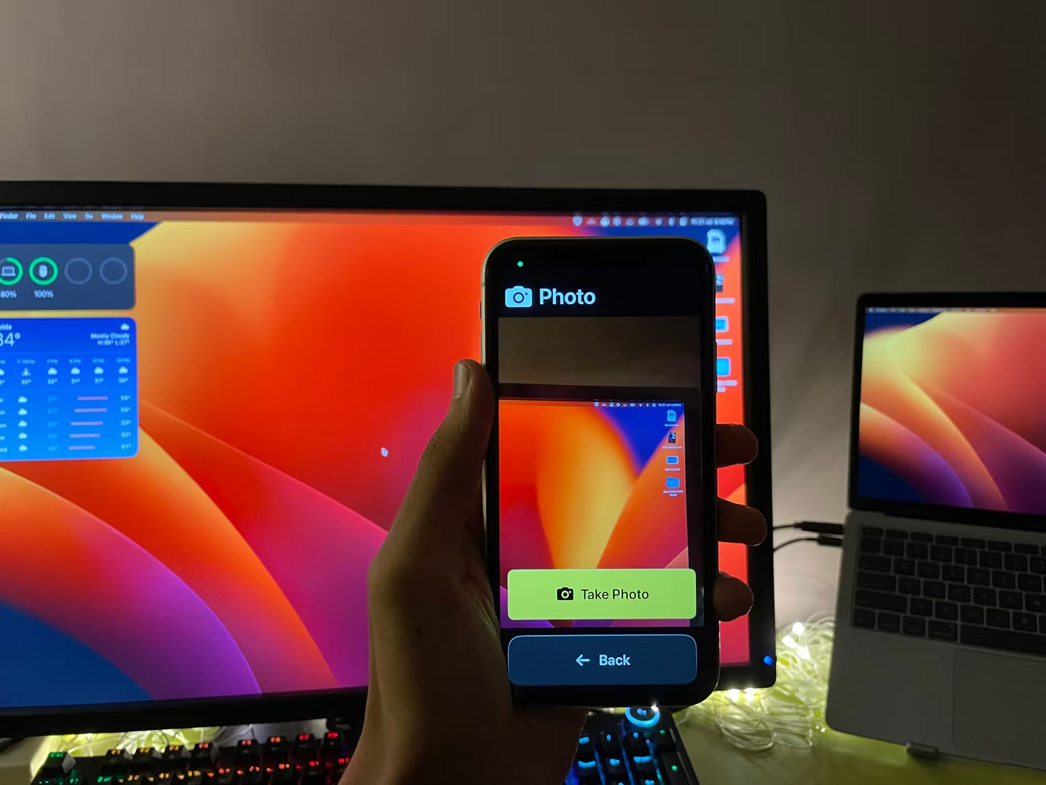 iPhone chạy camera Assistive Access