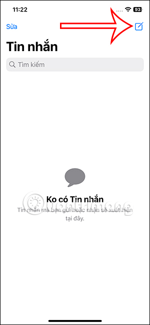 Nhắn tin trên iPhone