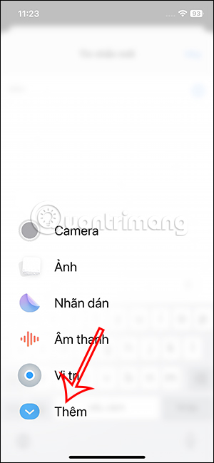 Mở rộng tùy chọn nhắn tin iPhone