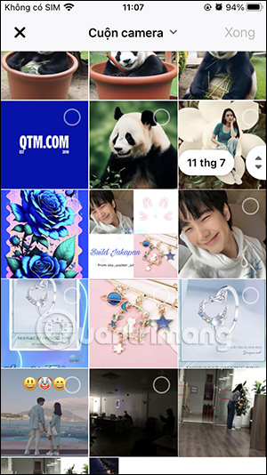 Album trên điện thoại