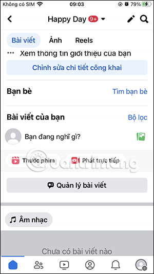 Trang cá nhân Facebook
