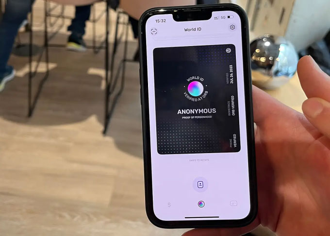 Sau quá trình quét, hệ thống sẽ gửi tới người dùng một mã World ID, xác nhận quá trình định danh hoàn tất