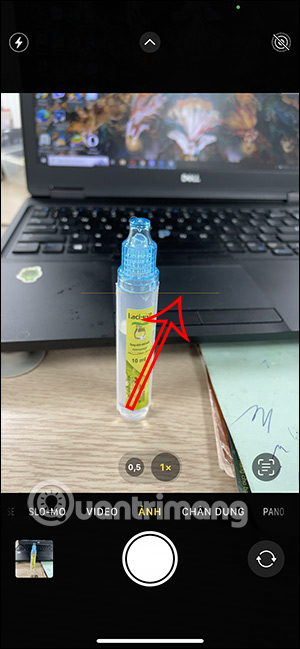 Đường kẻ chụp ảnh cân bằng iPhone