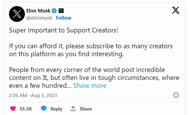 Elon Musk muốn Apple giảm phí App Store