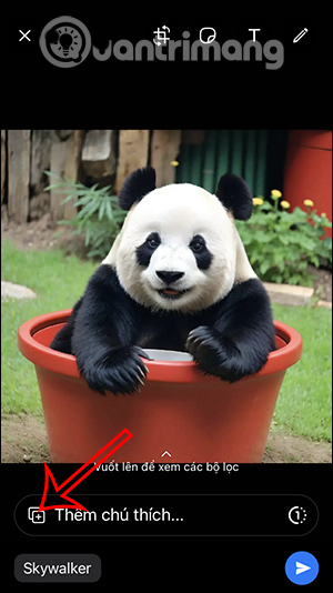 Gửi ảnh trên WhatsApp