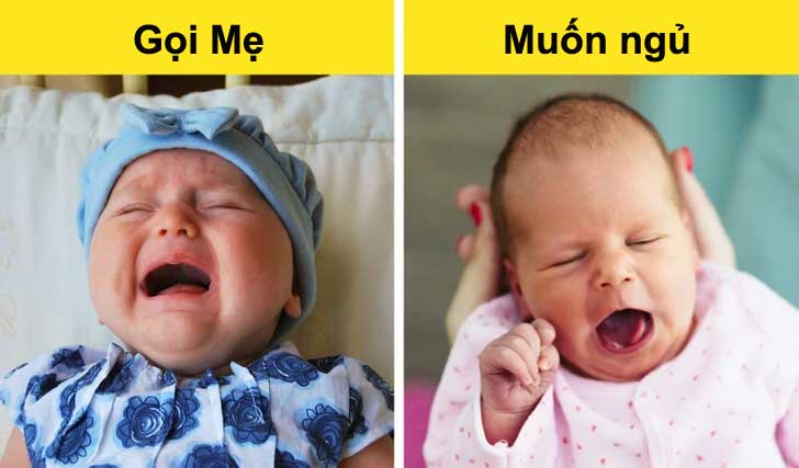Giải mã tiếng khóc của em bé