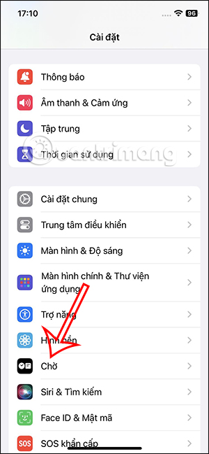 Tính năng Standby trên iPhone