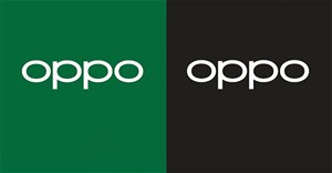 OPPO thay màu nền logo thành màu đen