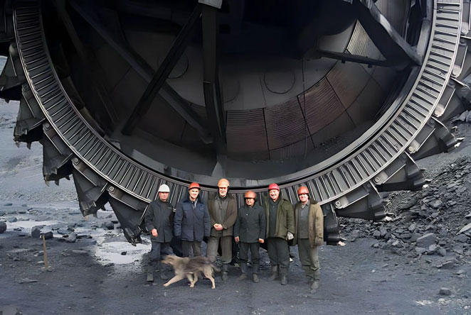 Bánh xe khổng lồ với đường kính 21 mét