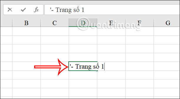 Phím tắt gạch đầu dòng trong Excel 