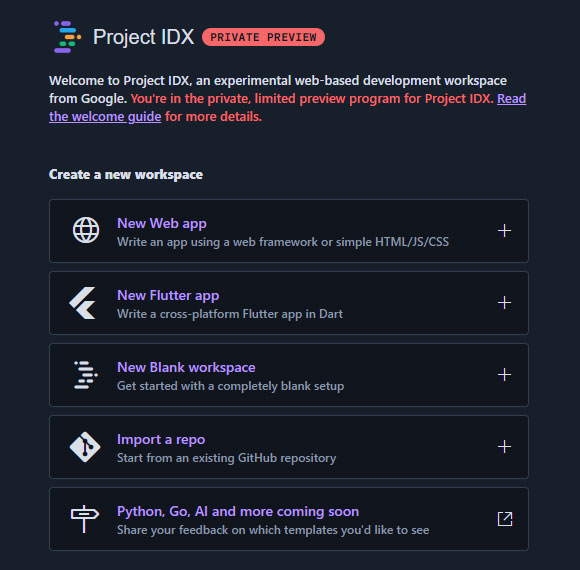  Project IDX 