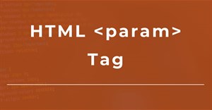 Thẻ HTML <param>