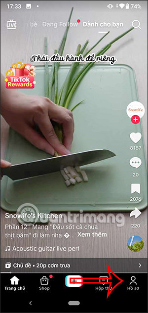 Hồ sơ TikTok