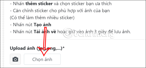 Thêm sticker Free Fire ghép vào ảnh