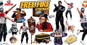 Hướng dẫn ghép sticker Free Fire vào ảnh