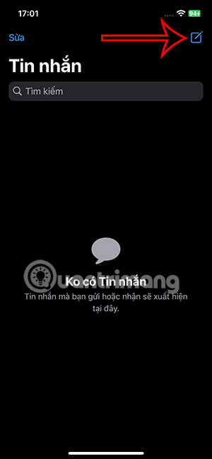 Nhắn tin trên iPhone