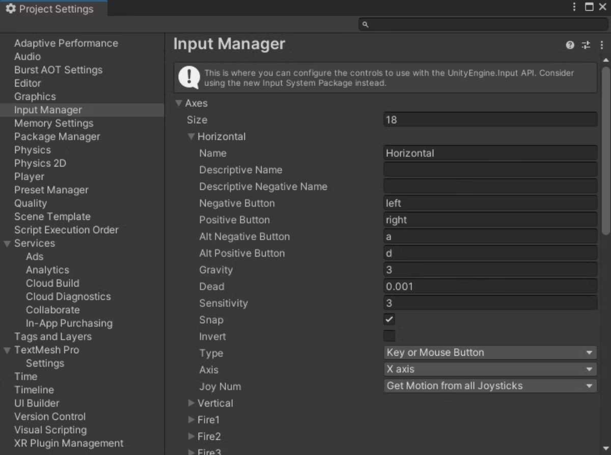 Input Manager