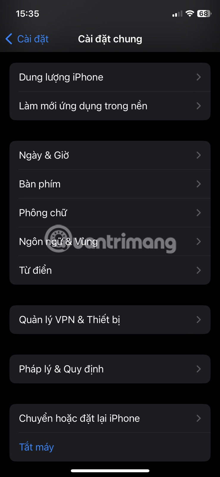 Vào Ngày & Giờ