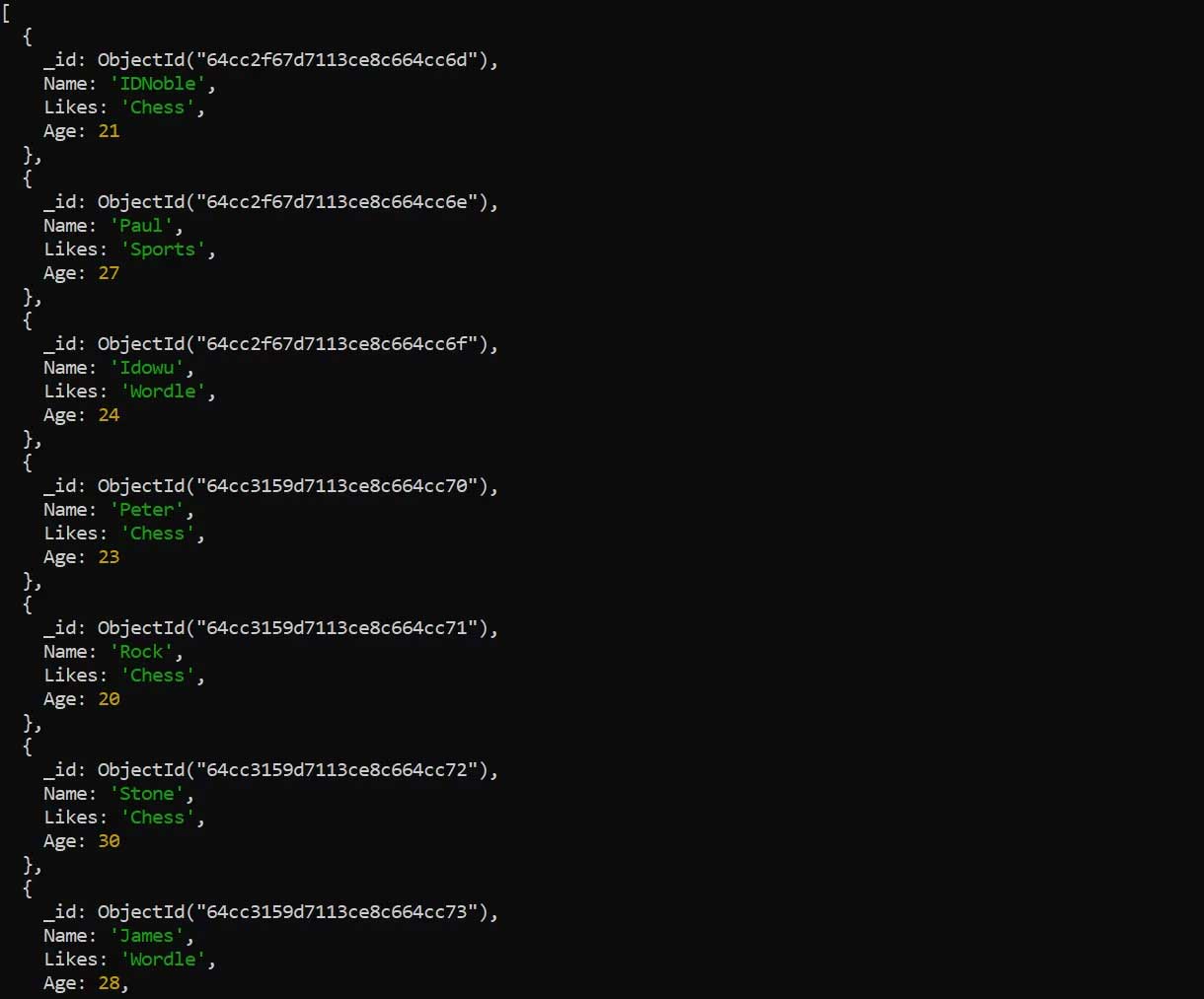 Lọc tài liệu trong bộ sưu tập