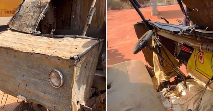 Xe bán tải tự chế 