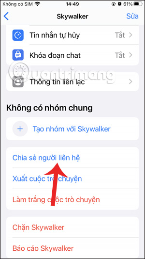 Xuất trò chuyện tin nhắn WhatsApp