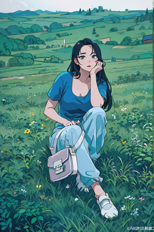 Hình ảnh anime tạo trên Loopsie