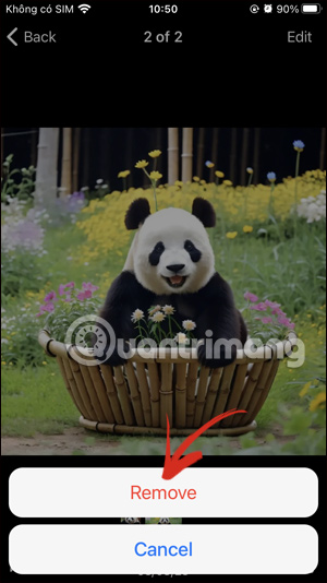 Đồng ý xóa ảnh đại diện Telegram