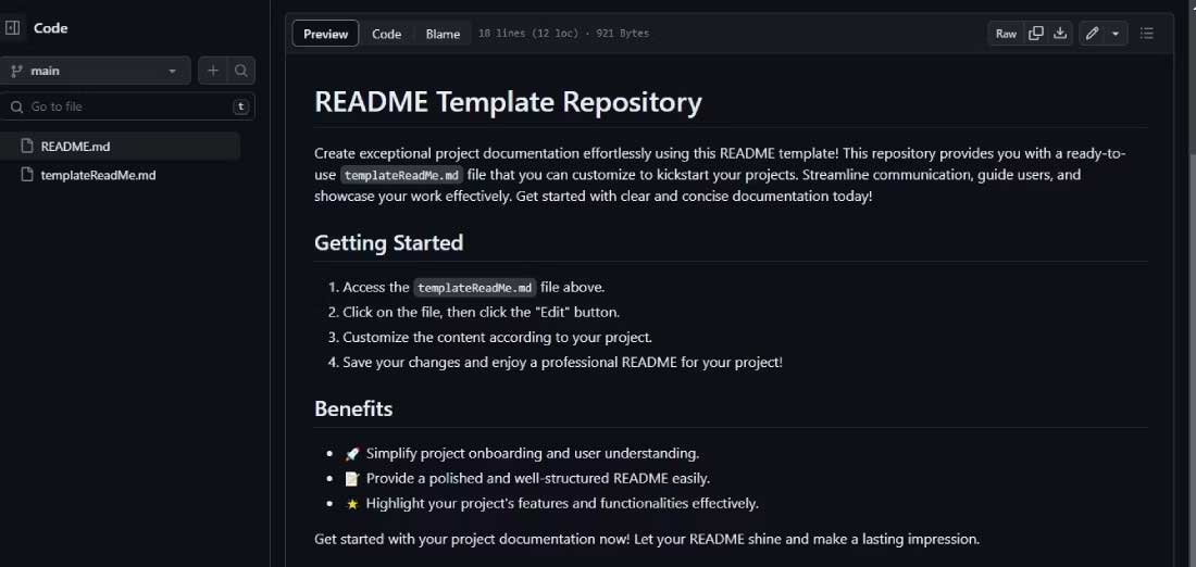 Repository mẫu Readme