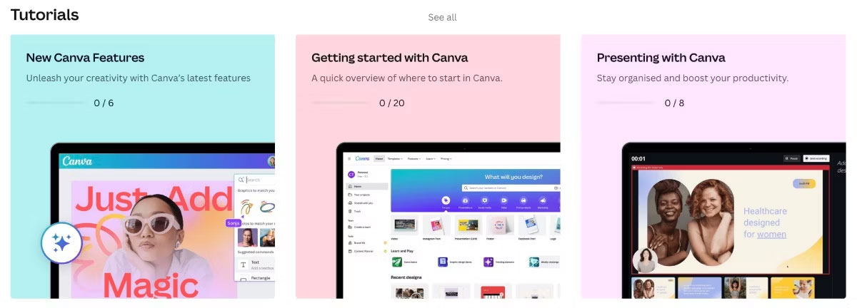 Hướng dẫn của Design School trên Canva