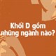 Khối D01 thi môn nào, học ngành nào?