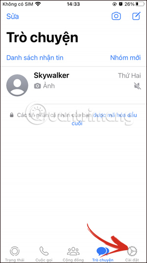 Cài đặt WhatsApp
