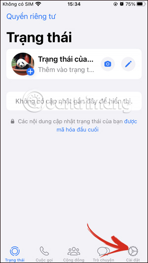 Cài đặt WhatsApp
