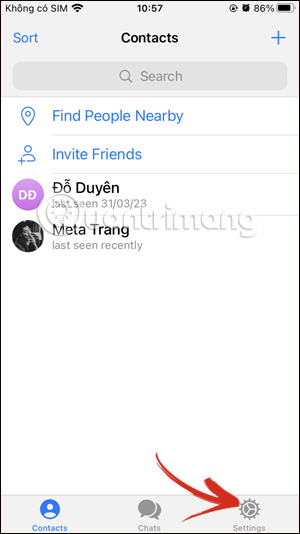 Cài đặt Telegram