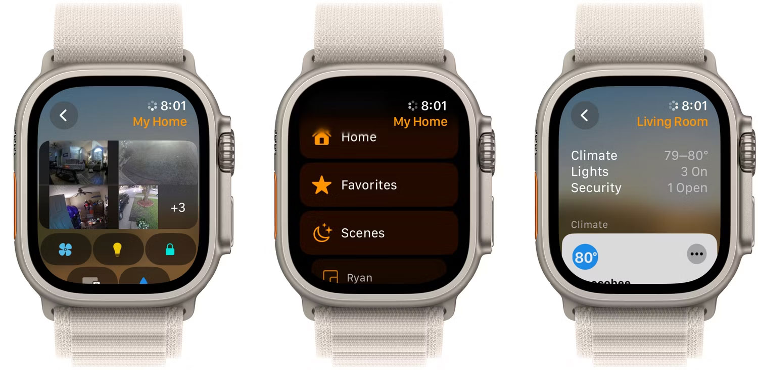 Ứng dụng Home trên Apple Watch