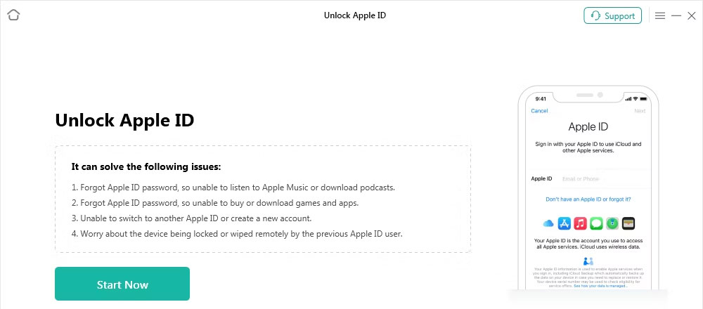 Luồng quy trình AnyUnlock