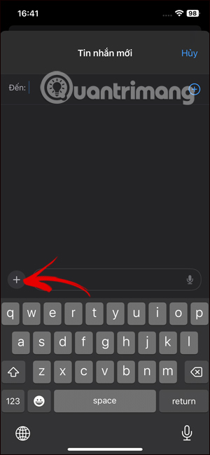 Tùy chọn Tin nhắn iPhone