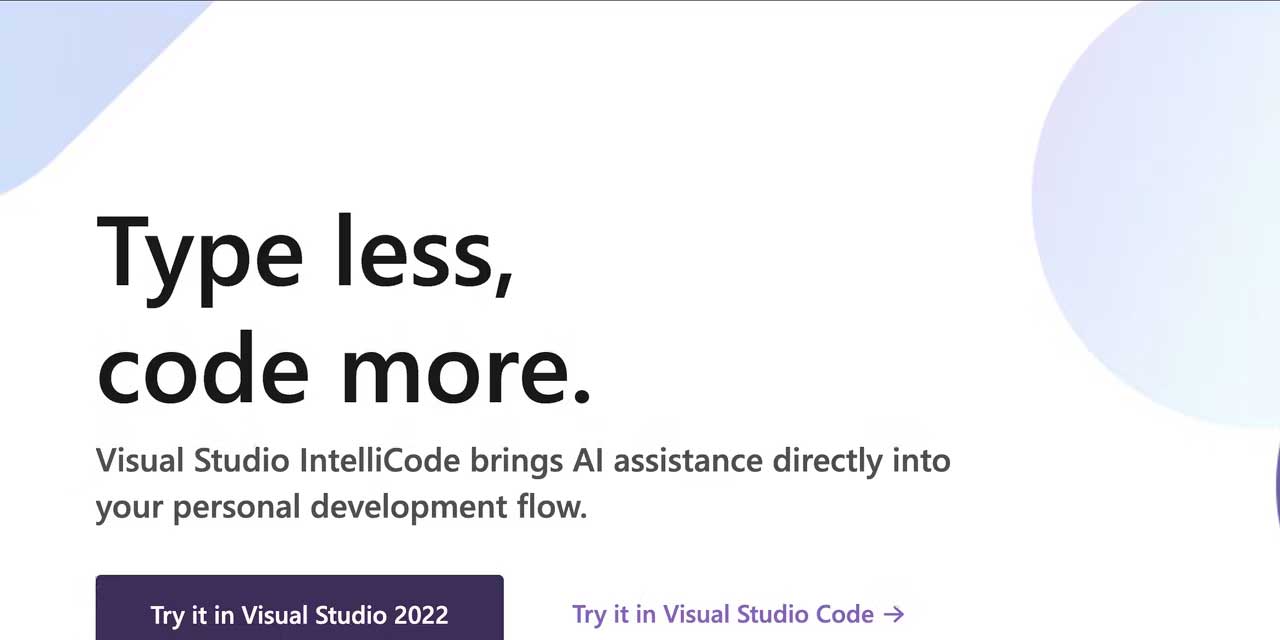 Microsoft's IntelliCode