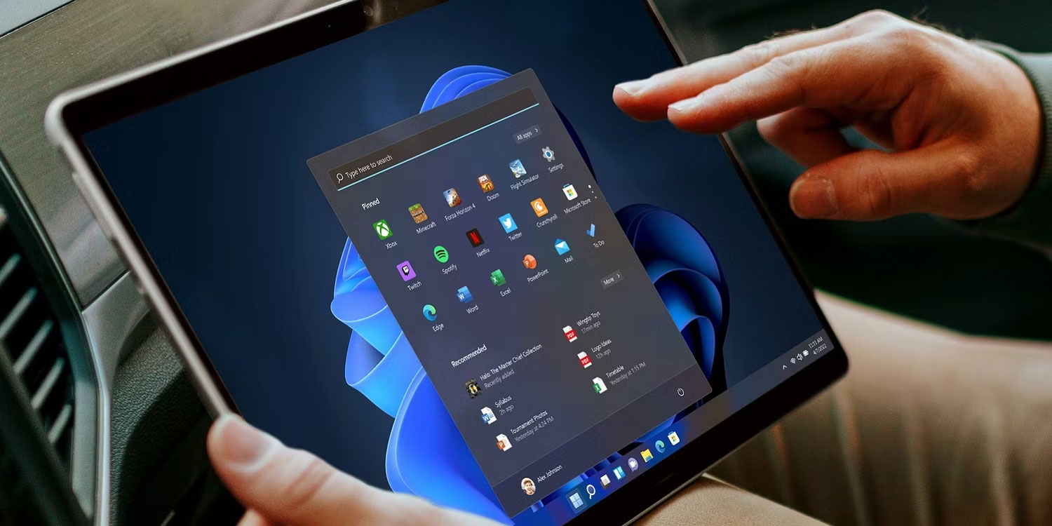 Một thiết bị Windows 11