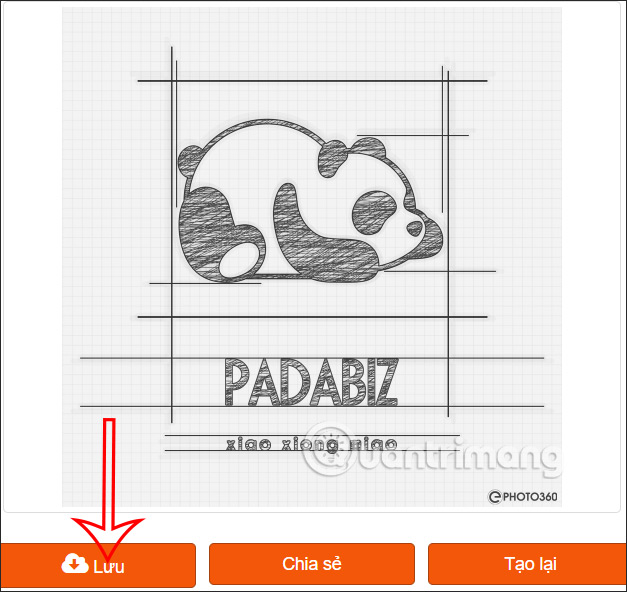Ảnh phác thảo chì trên 