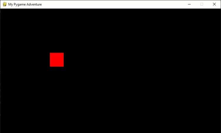 Game phiêu lưu trong Pygame