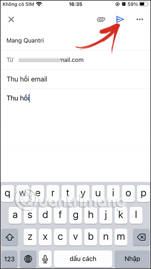 Gửi email trên Gmail