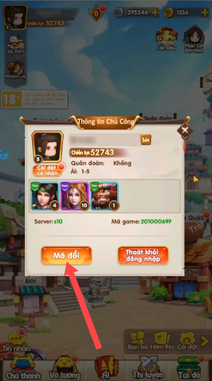 giftcode chu cong xung xung xung