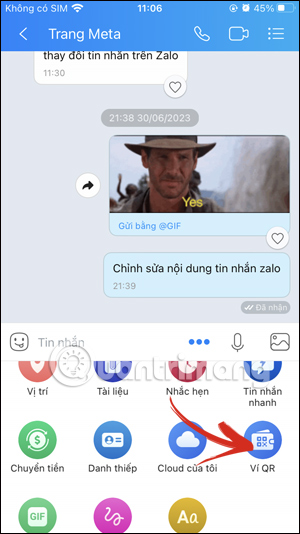 Chọn Ví QR