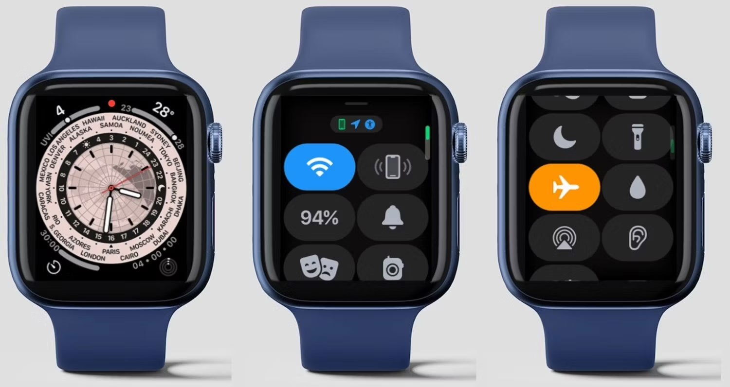 Tắt chế độ máy bay của Apple Watch