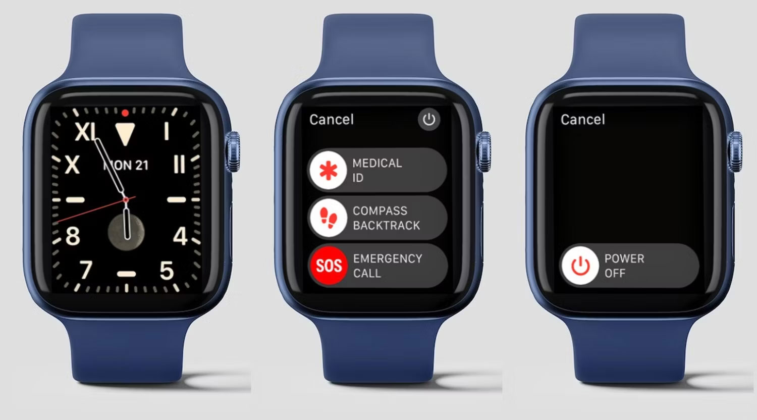 Tắt nguồn Apple Watch