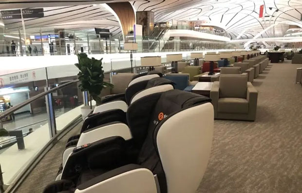 Nhà ga sân bay có 8 trụ vòng cung ngoại cỡ