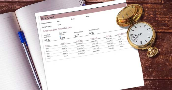 Mẫu bảng chấm công