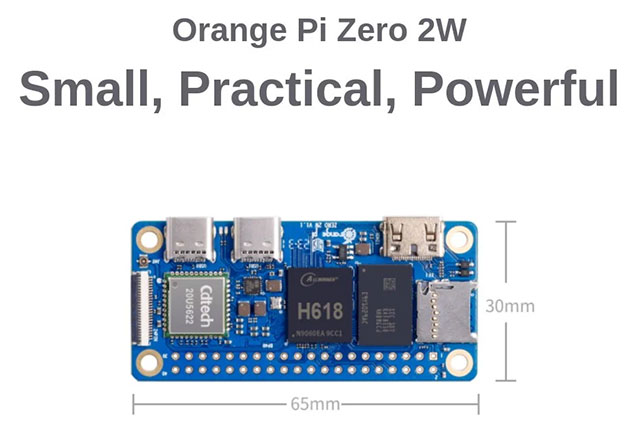 Orange Pi Zero 2W